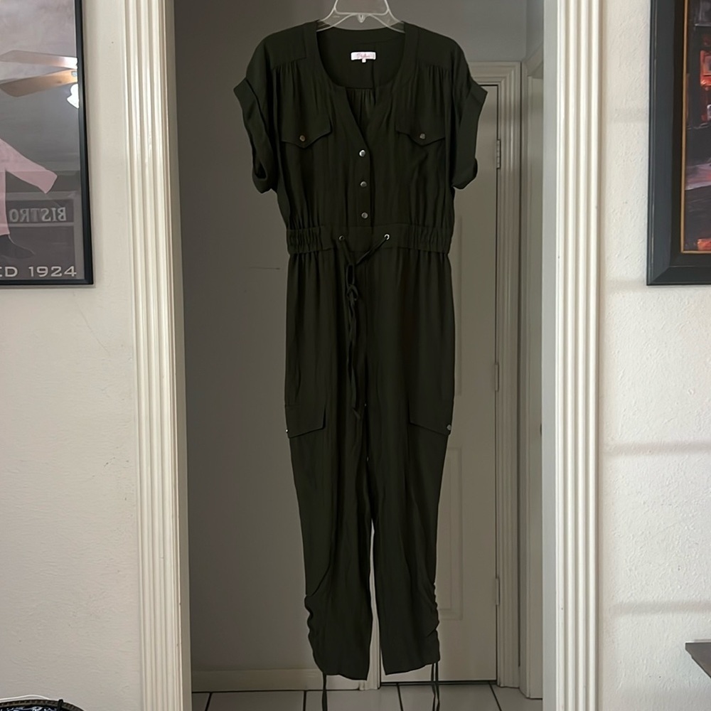 Parker olive green/army green Jumpsuit Size 4